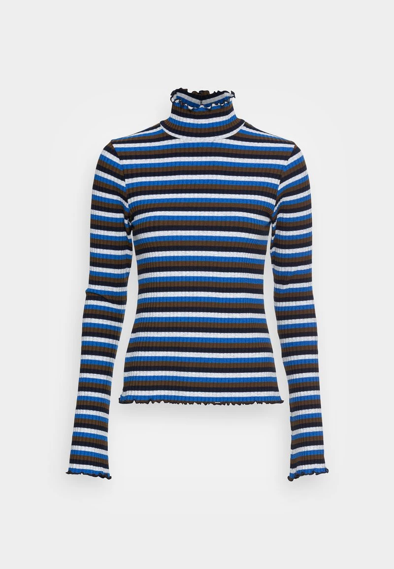 Mads Nørgaard SUPER STRIPE TREVOR - Langarmshirt - Multi Princess Blue - Damen 6 Mads Nørgaard SUPER STRIPE TREVOR - Langarmshirt - Multi Princess Blue - Damen – Bild 4