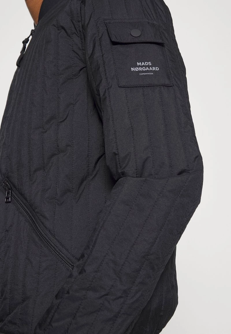 Mads Nørgaard - Herren Bomberjacke - Black 7 Mads Nørgaard - Herren Bomberjacke - Black – Bild 5
