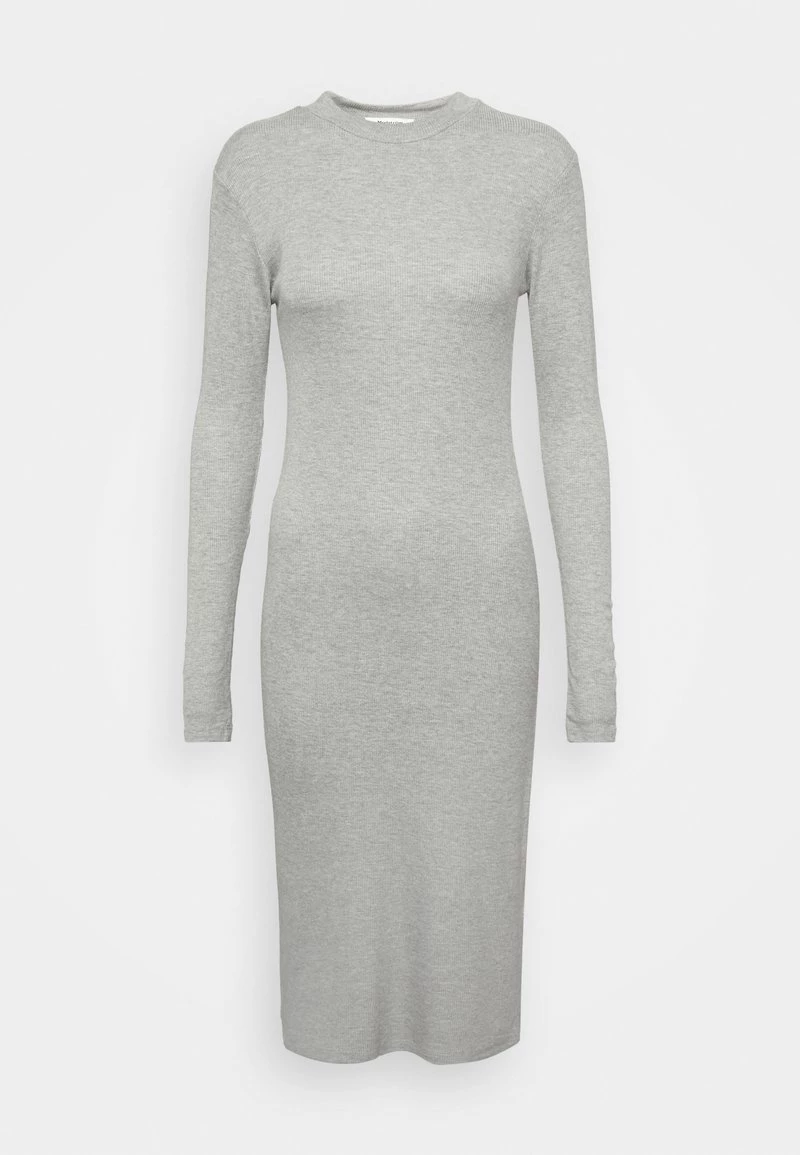 Modström KROWN T NECK DRESS - Strickkleid - Grey Melange - Damen 8 Modström KROWN T NECK DRESS - Strickkleid - Grey Melange - Damen – Bild 6