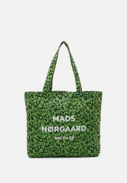 Mads Nørgaard RECYCLED BOUTIQUE ATHENE BAG - Shopping Bag - Classic Green/black - Damen