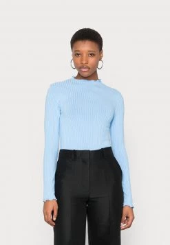 Mads Nørgaard SOLID TRUTTE - Langarmshirt - Della Robbia Blue - Damen