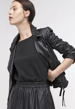 Modström - Damen IMAN - Lederjacke - Black 12 Modström - Damen IMAN - Lederjacke - Black -Mads Nørgaard Verkäufe 2022 8519161d5cb843a8bcc5d8425abc35ab