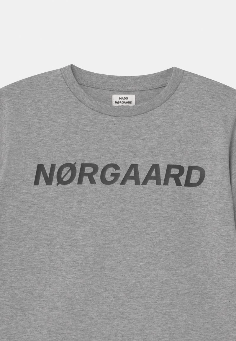 Mads Nørgaard TEE THORLINO UNISEX - T-Shirt Print - Grey Melange 5 Mads Nørgaard TEE THORLINO UNISEX - T-Shirt Print - Grey Melange – Bild 3
