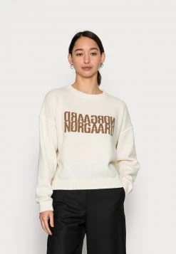Mads Nørgaard - Damen SOFT TILONA - Strickpullover - Winter White