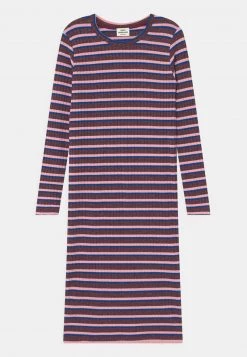 Mads Nørgaard - Kinder LUREX STRIPE DUBINA DRESS - Jerseykleid - Purple