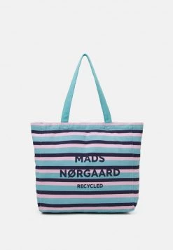 Mads Nørgaard PRINT BOUTIQUE ATHENE - Shopping Bag - Aqua/pink/navy - Damen