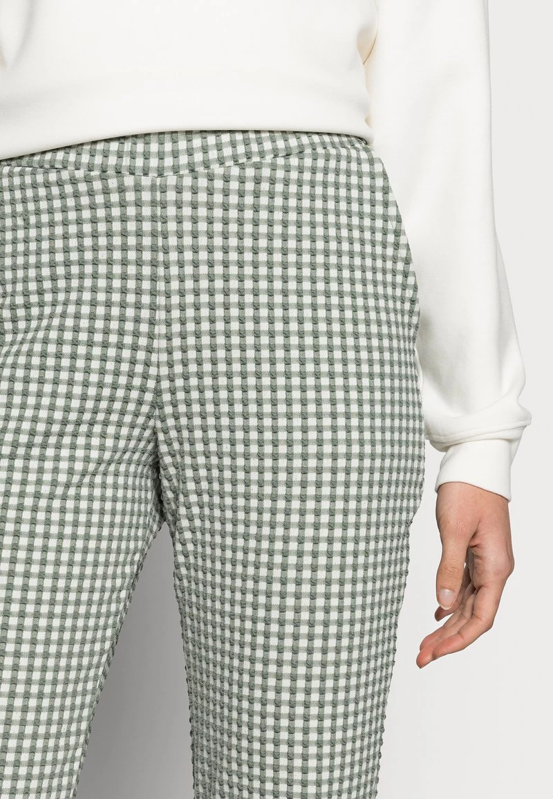Modström - Damen JEFF PANTS - Stoffhose - Sea Green Check 6 Modström - Damen JEFF PANTS - Stoffhose - Sea Green Check – Bild 4