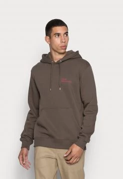 Mads Nørgaard STANDARD HOODIE LOGO - Sweatshirt - Turkish Coffee - Herren