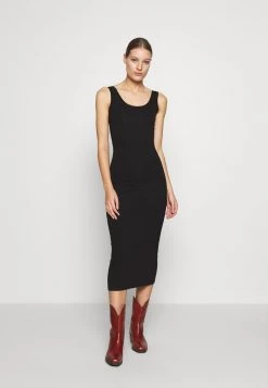 Modström TULLA LONG - Jerseykleid - Black - Damen