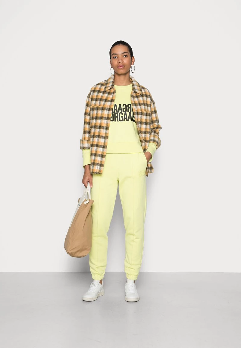 Mads Nørgaard - Damen PATTY PANTS - Jogginghose - Sunny Lime 4 Mads Nørgaard - Damen PATTY PANTS - Jogginghose - Sunny Lime – Bild 2
