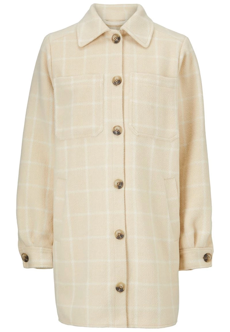 Modström HELGA - Kurzmantel - Off White Check - Damen 3 Modström HELGA - Kurzmantel - Off White Check - Damen