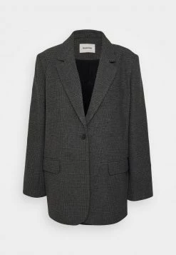 Modström - Damen GALE CHECK - Kurzmantel - Cox Grey