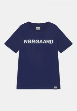 Mads Nørgaard TEE THORLINO UNISEX - T-Shirt Print - Medieval Blue
