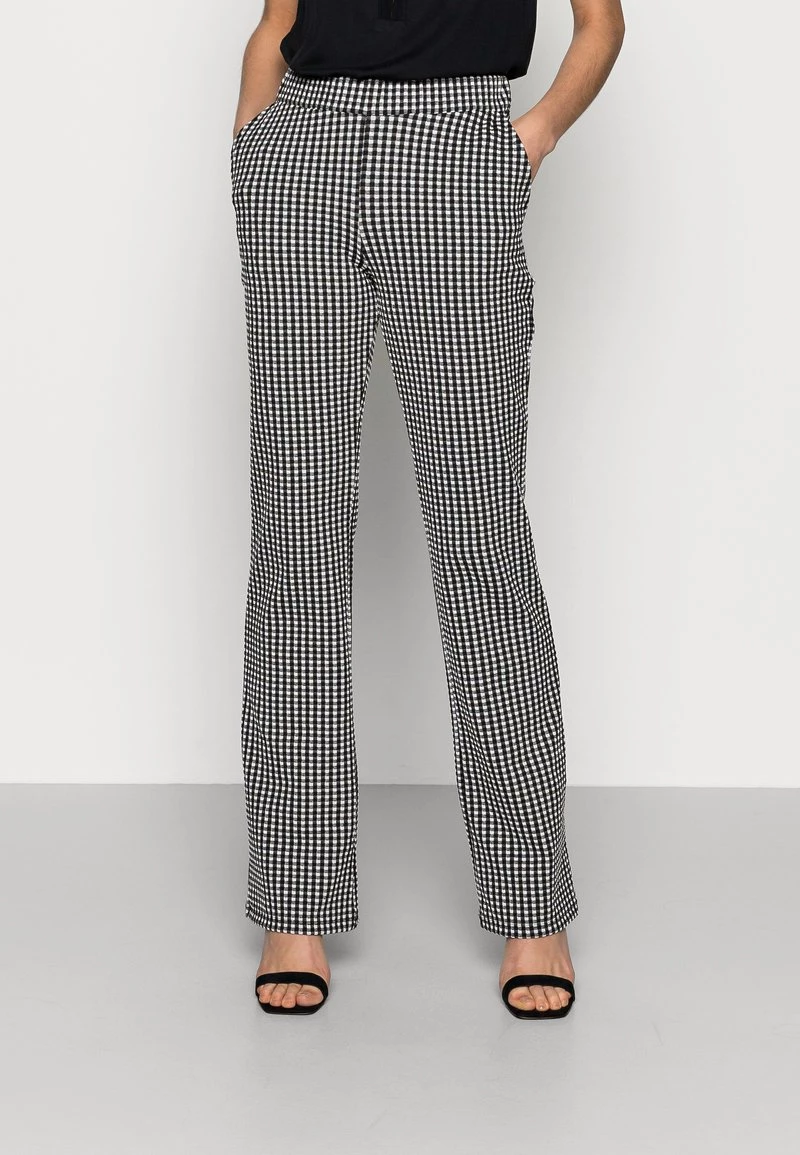 Modström JEFF PANTS - Stoffhose - Black Check - Damen 3 Modström JEFF PANTS - Stoffhose - Black Check - Damen