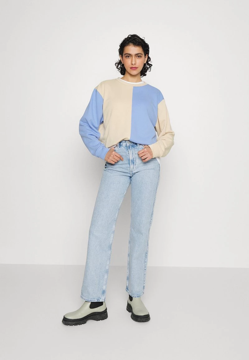 Modström - Damen HOLLY MIX - Sweatshirt - Cornflower/cream 4 Modström - Damen HOLLY MIX - Sweatshirt - Cornflower/cream – Bild 2