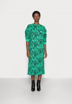 Mads Nørgaard ORGANIC DONNA - Freizeitkleid - Multi Deep Mint - Damen