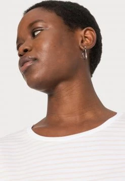 Mads Nørgaard FAVORITE STRIPE TEASY TEE - T-Shirt Print - White/gossamer Pink - Damen -Mads Nørgaard Verkäufe 2022 9fe271fdc802405e994f0fff1608adda