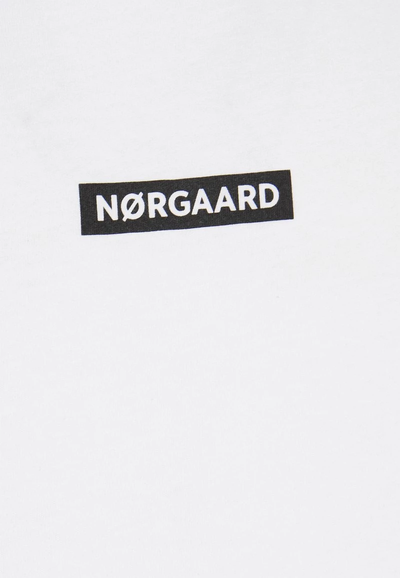 Mads Nørgaard - Herren BOX LOGO TWIN - T-Shirt Print - White 5 Mads Nørgaard - Herren BOX LOGO TWIN - T-Shirt Print - White – Bild 3