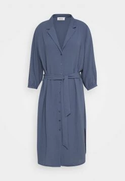 Modström - Damen FLOW DRESS - Blusenkleid - Vintage Blue