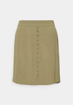 Modström ISA SKIRT - Minirock - Light Khaki - Damen