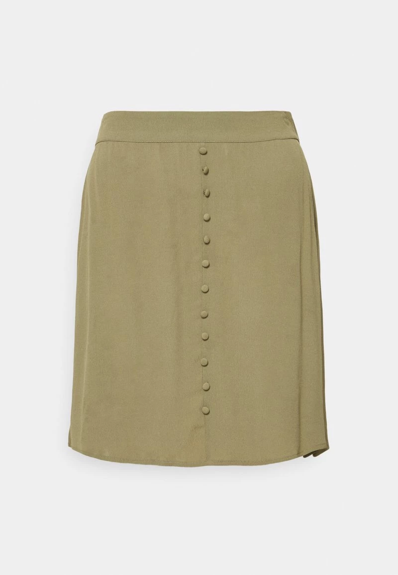 Modström ISA SKIRT - Minirock - Light Khaki - Damen 3 Modström ISA SKIRT - Minirock - Light Khaki - Damen