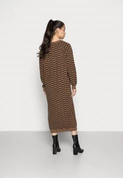 Mads Nørgaard - Damen DELTA LOGO DYNAMO - Strickkleid - Breen/pirate Black -Mads Nørgaard Verkäufe 2022 a6fbe58639ee4a6eac758d26550182f6