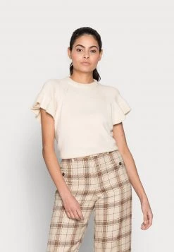 Modström - Damen JAIME VEST - T-Shirt Print - Cream Milk