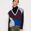Mads Nørgaard - Damen WILD HANNI VEST - Strickpullover - Multi Winetasting -Mads Nørgaard Verkäufe 2022 a8e86835bc974381844d3a82160fc3f2