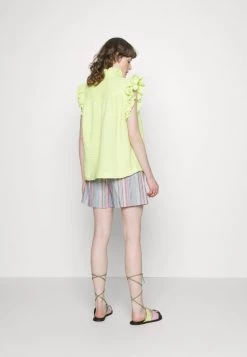 Mads Nørgaard - Damen ELLE - Bluse - Sunny Lime -Mads Nørgaard Verkäufe 2022 abbff44dba7047a881cb8aa0dfea2175