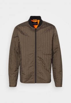 Mads Nørgaard - Herren QUILT JANUS JACKET - Bomberjacke - Forest Night