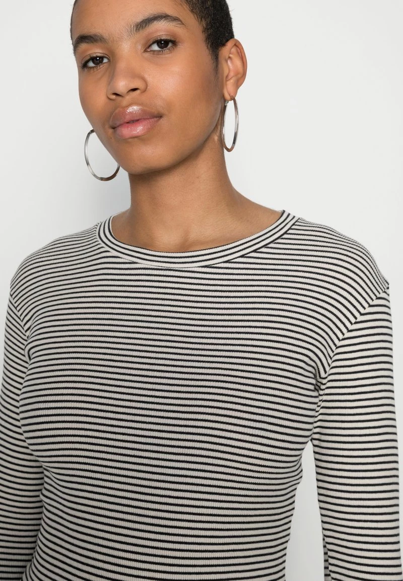 Mads Nørgaard STRIPE TUBA - Langarmshirt - Whitecap Gray/black - Damen 7 Mads Nørgaard STRIPE TUBA - Langarmshirt - Whitecap Gray/black - Damen – Bild 5