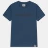Mads Nørgaard PRINTED TEE THORLINO UNISEX - T-Shirt Print - Blue Wing Teal