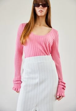 Mads Nørgaard - Damen BEN SKIRT - Bleistiftrock - Snowwhite/silver Birch -Mads Nørgaard Verkäufe 2022 b36d354e236646539fc801524933021e