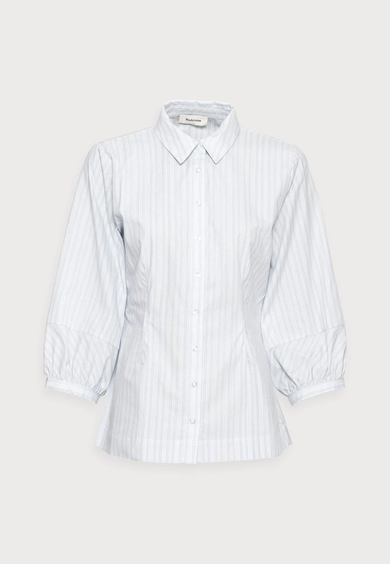 Modström - Damen JASLEEN SHIRT - Hemdbluse - Blue Stripe 6 Modström - Damen JASLEEN SHIRT - Hemdbluse - Blue Stripe – Bild 4