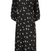Modström - Damen MERCY PRINT - Maxikleid - Black -Mads Nørgaard Verkäufe 2022 b8fbc4b0a21f48a9b5c505b6633d723e