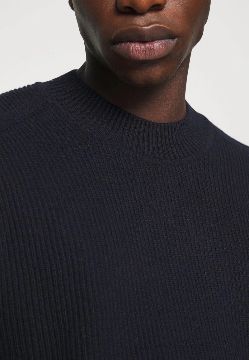 Mads Nørgaard - Herren MIX KAILO - Strickpullover - Navy 8 Mads Nørgaard - Herren MIX KAILO - Strickpullover - Navy – Bild 6