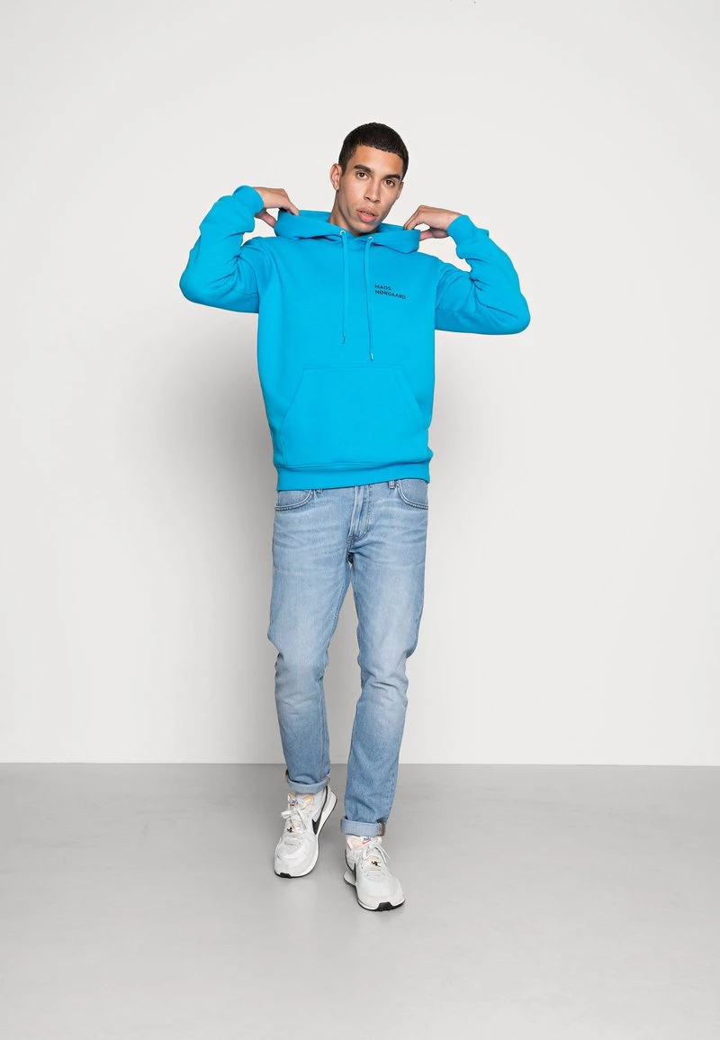 Mads Nørgaard STANDARD HOODIE LOGO - Sweatshirt - Methyl Blue - Herren 4 Mads Nørgaard STANDARD HOODIE LOGO - Sweatshirt - Methyl Blue - Herren – Bild 2