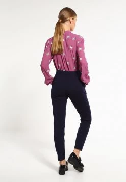 Modström TANNY - Stoffhose - Navy Sky - Damen -Mads Nørgaard Verkäufe 2022 bc1a19468b0b48c08a2dedbfb1f22c35