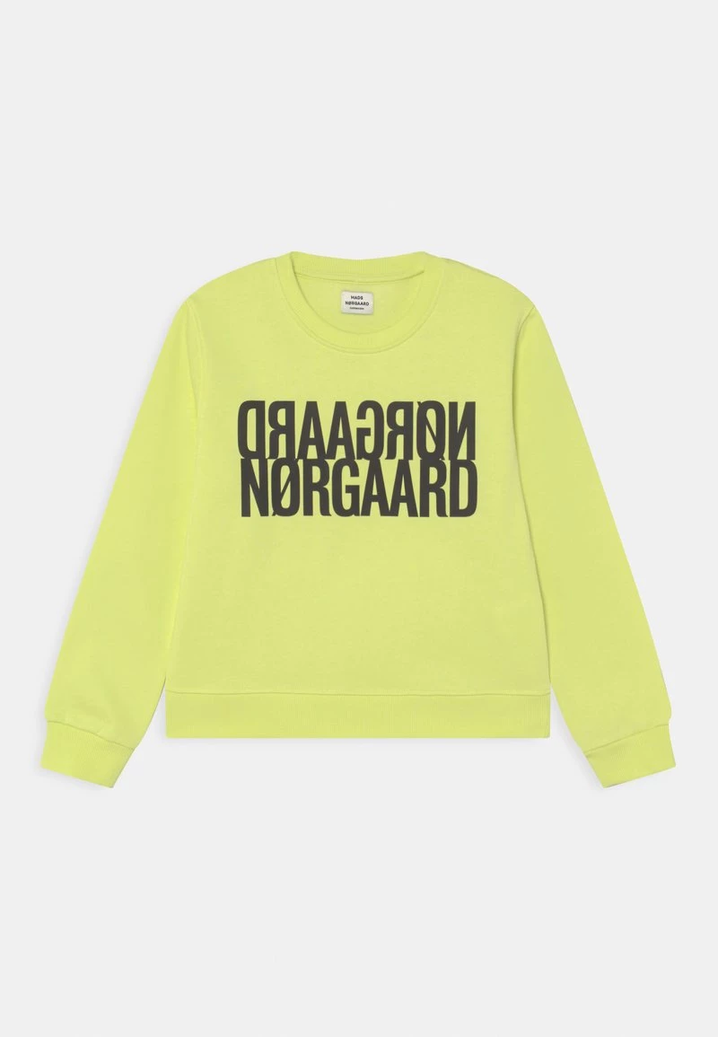 Mads Nørgaard ORGANIC TALINKA UNISEX - Sweatshirt - Sunny Lime 3 Mads Nørgaard ORGANIC TALINKA UNISEX - Sweatshirt - Sunny Lime