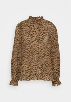 Modström - Damen HITTA PRINT - Bluse - Brown