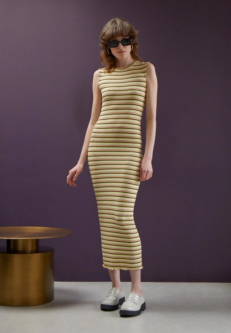 Mads Nørgaard - Damen POLLY DRESS - Maxikleid - Croissant 3 Mads Nørgaard - Damen POLLY DRESS - Maxikleid - Croissant