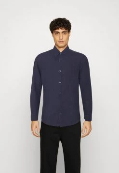 Mads Nørgaard - Herren DYED SAUL SHIRT - Hemd - Sky Captain