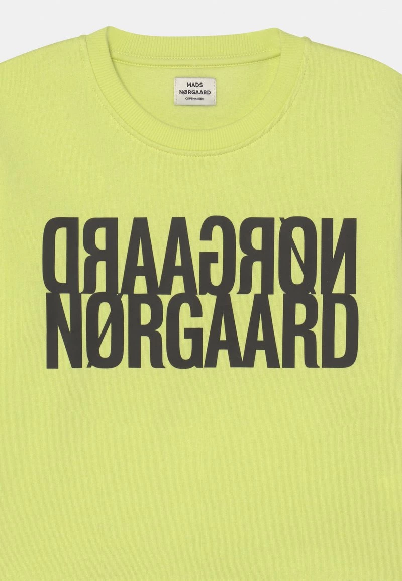Mads Nørgaard ORGANIC TALINKA UNISEX - Sweatshirt - Sunny Lime 5 Mads Nørgaard ORGANIC TALINKA UNISEX - Sweatshirt - Sunny Lime – Bild 3