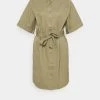 Modström IVETTE DRESS - Blusenkleid - Light Khaki - Damen