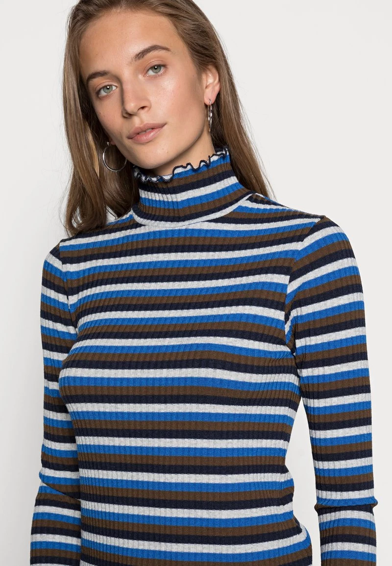 Mads Nørgaard SUPER STRIPE TREVOR - Langarmshirt - Multi Princess Blue - Damen 7 Mads Nørgaard SUPER STRIPE TREVOR - Langarmshirt - Multi Princess Blue - Damen – Bild 5