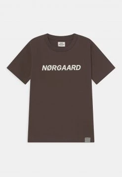 Mads Nørgaard PRINTED TEE THORLINO UNISEX - T-Shirt Print - Turkish Coffee