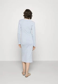 Mads Nørgaard - Damen TONAL STRIPE DUBA - Jerseykleid - Forever Blue -Mads Nørgaard Verkäufe 2022 c873c00a4e804b7d87a2f10f2dc5152b