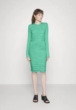 Mads Nørgaard FLEX VULCAN DRESS - Cocktailkleid/festliches Kleid - Light Grass Green - Damen