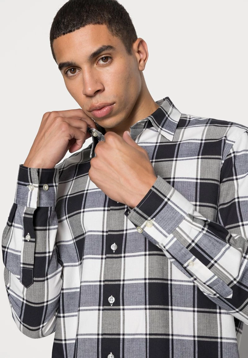 Mads Nørgaard - Herren SOFT CHECK STAN - Hemd - Black 7 Mads Nørgaard - Herren SOFT CHECK STAN - Hemd - Black – Bild 5