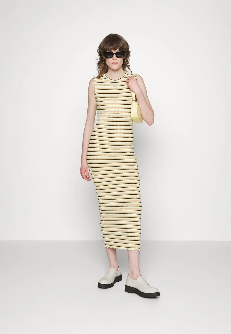 Mads Nørgaard - Damen POLLY DRESS - Maxikleid - Croissant 4 Mads Nørgaard - Damen POLLY DRESS - Maxikleid - Croissant – Bild 2
